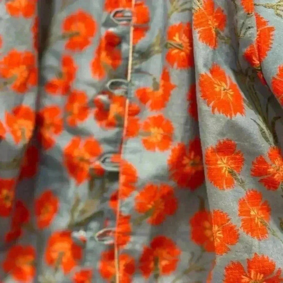 Agua by Agua Bendita Women's Medium LAUREL BERMELO BLUE MINI DRESS Azeala - Picture 5 of 6